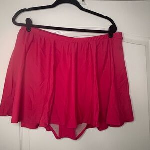 Torrid Hot Pink Swim Skirt